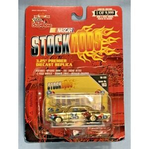 Racing Champions Stock Rods #36 M&M's '66 Pontiac GTO NASCAR Gold Diecast